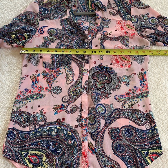 Paisley Portofino Long Sleeved Top - Picture 6 of 7